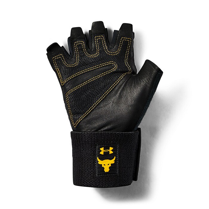 UA Project Rock Training Glove, Black
