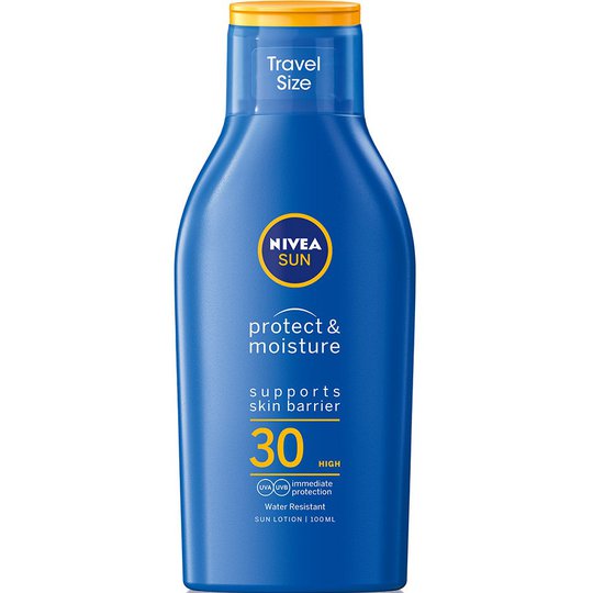 Protect & Moisture Travel Size SPF30, 100 ml Nivea Aurinkosuojat