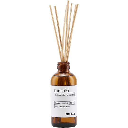 Sandcastles & Sunsets Diffuser, 120 ml Meraki Tuoksutikut
