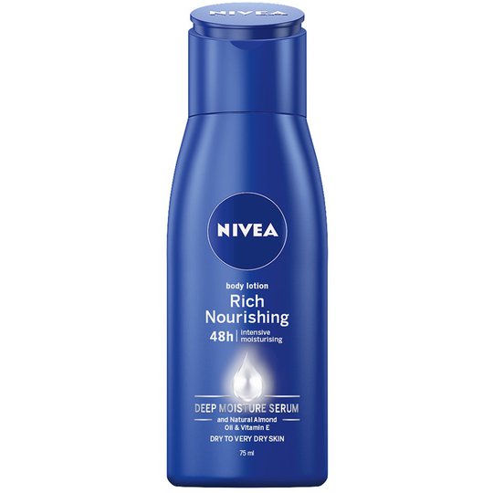Rich Nourishing Body Lotion Pump, 75 ml Nivea Vartaloemulsiot