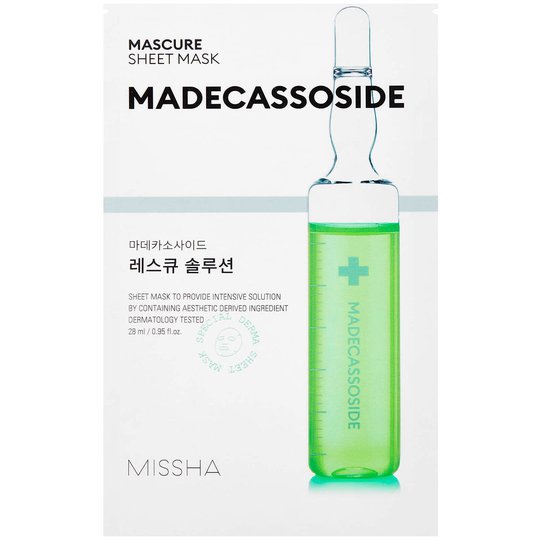 Mascure Rescue Solution Sheet Mask, 27 ml MISSHA Vaihe 7: Kangasnaamio