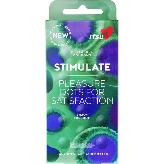 Stimulate, 6 pcs RFSU Kondomit