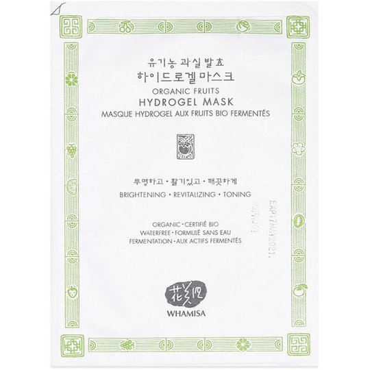 Whamisa Organic Fruits & Tomato Hydrogel Mask, 33 g Whamisa Skincare K-Beauty