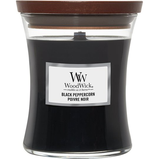 Black Peppercorn, WoodWick Tuoksukynttilät
