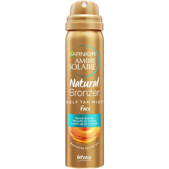 Ambre Solaire Natural Bronzer Self tan Mist, 75 ml Garnier Kasvojen päivetys