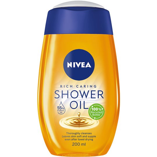 Shower Oil Natural, 200 ml Nivea Saippuat