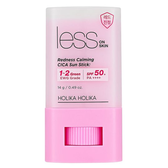 Less On Skin Redness Calming CICA Sun Stick SPF50+, 14 ml Holika Holika Kasvojen aurinkotuotteet