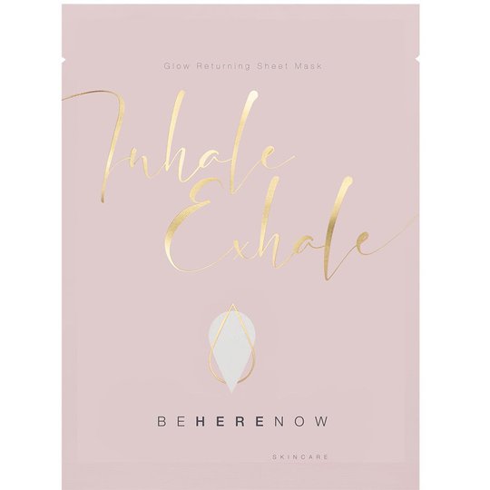 Inhale, Exhale - Glow Returning Sheet Mask, 25 ml Be Here Now Skincare Kasvonaamiot
