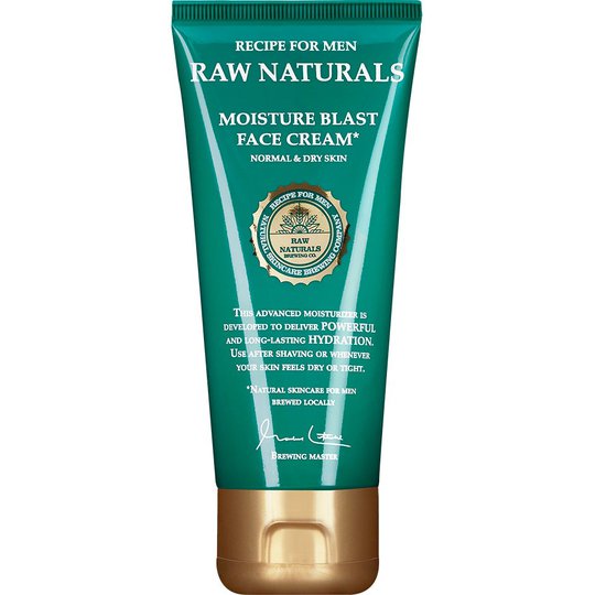 Raw Naturals Moisture Blast Face Cream, 100 ml Raw Naturals by Recipe for Men Päivävoiteet