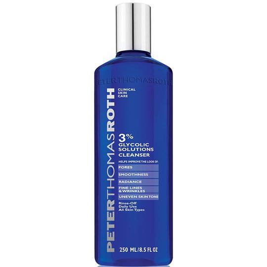 Peter Thomas Roth 3% Glycolic Solutions Cleanser, 250 ml Peter Thomas Roth Kasvojen puhdistus