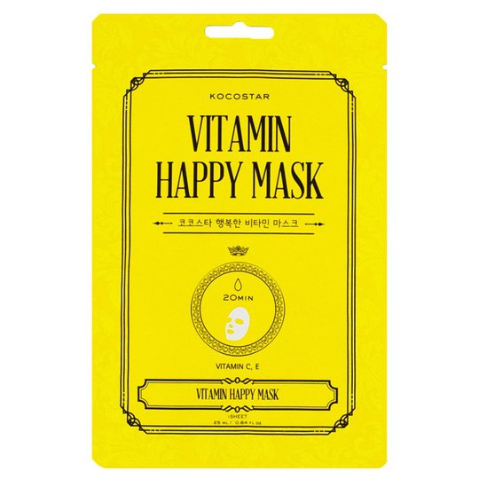 Vitamin Happy Mask, 25 ml Kocostar Kasvonaamio