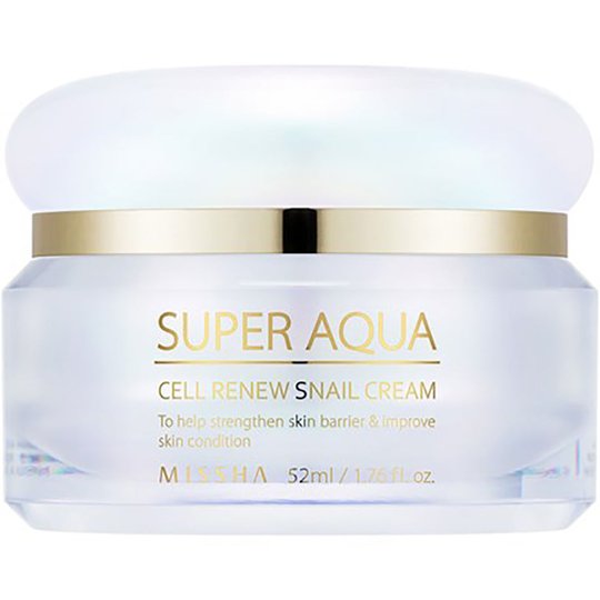 Missha Super Aqua Cell Renew Snail Cream, 52 ml MISSHA Päivävoiteet
