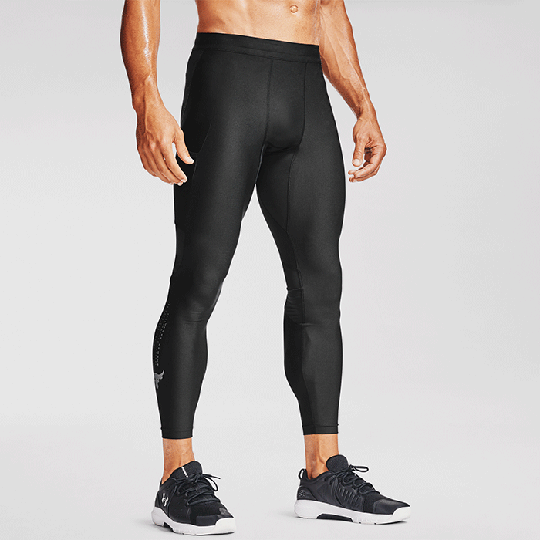 UA Project Rock HG Leggings, Black