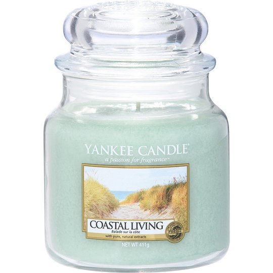 Coastal Living Small Jar, 411 g Yankee Candle Tuoksukynttilät