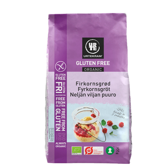 Gluteeniton Neljän viljan puuro Luomu, 700 g