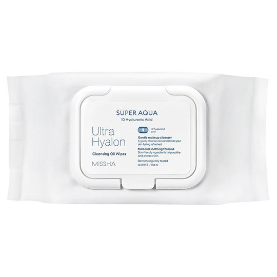 Super Aqua Ultra Hyalron Oil In Tissue, 158 ml MISSHA Meikinpoistoaine