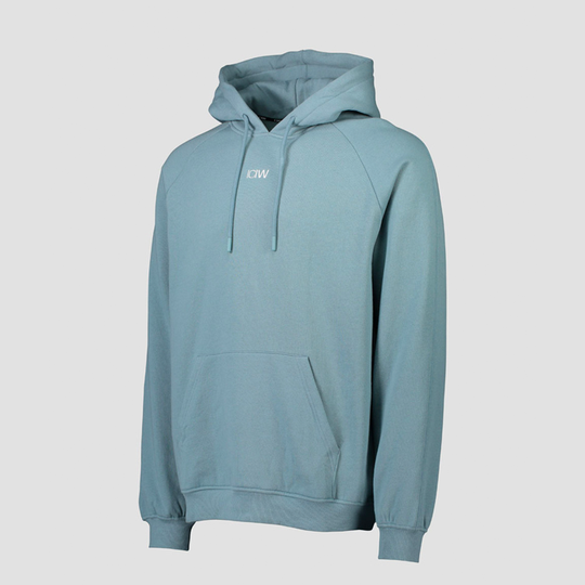 Essential Hoodie Loose Fit, Pale Blue