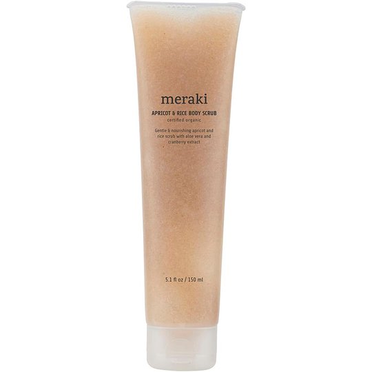 Apricot & Rice Body Scrub, 150 ml Meraki Kuorinta ja kuivaharjaus