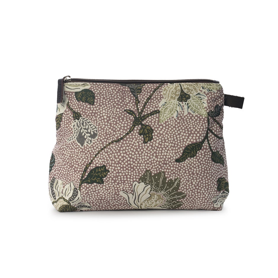 Cosmetic Medium Flower Linen, Ceannis Meikkilaukut