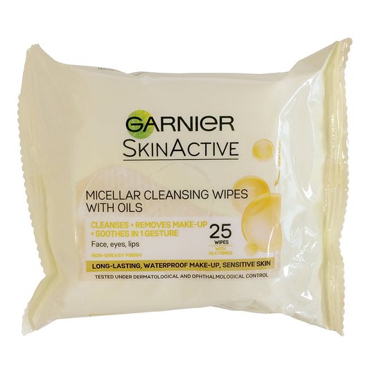 Skin Active Micellar Cleansing Wipes, 200 ml Garnier Ihonpuhdistus