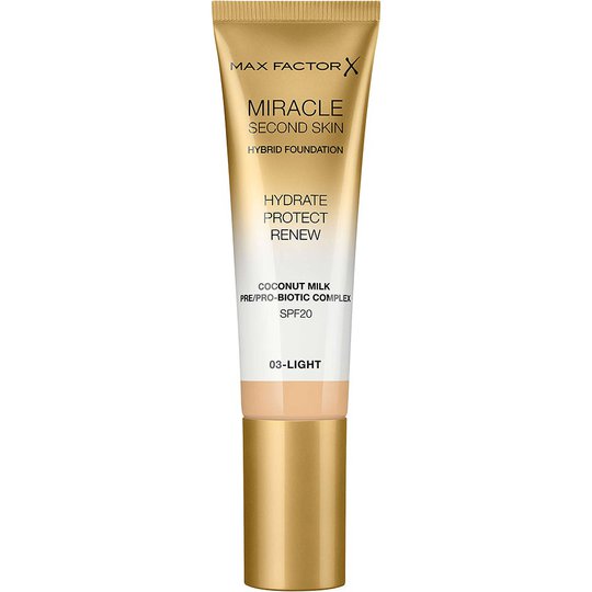 Miracle Second Skin Hybrid Foundation, Max Factor Meikkivoiteet