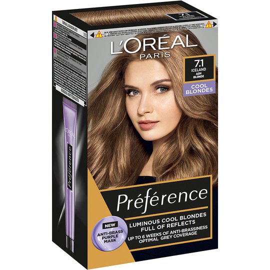 Préférence, L'Oréal Paris Hiusvärit