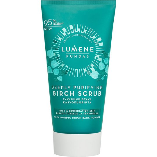 PUHDAS Deeply Purifying Birch Scrub, Lumene Kasvokuorinnat