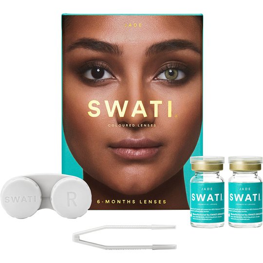 Jade, 2 st Swati Värilliset piilolinssit