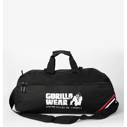 Norris Hybrid Gym Bag/Backpack, Black