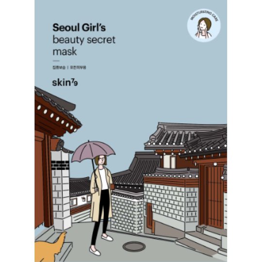 Seoul Girls Beauty Secret Moisturizing Mask, Skin79 K-Beauty