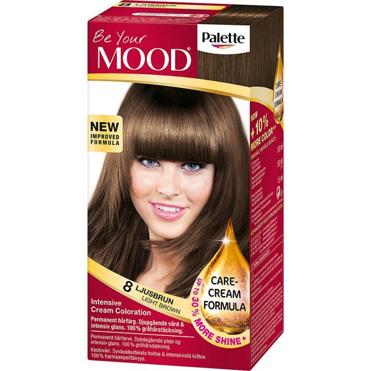 Mood Haircolor 08 Light Brown, MOOD Hiusvärit