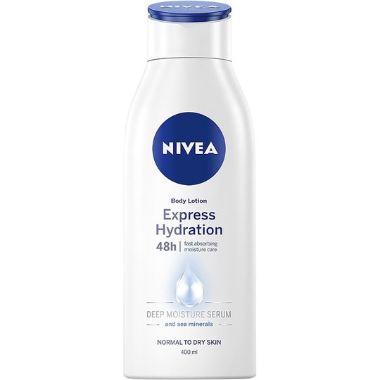 Body Lotion Express Hydration 48h 400 ml, 400 ml Nivea Vartaloemulsiot