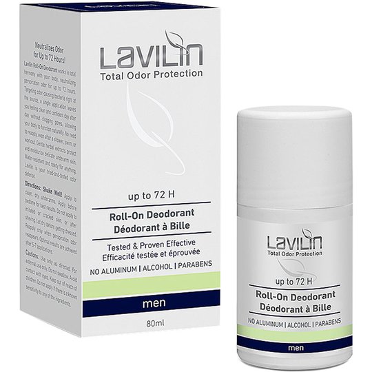 72 h Deodorant Roll-on For Men, 80 ml Lavilin Deodorantit