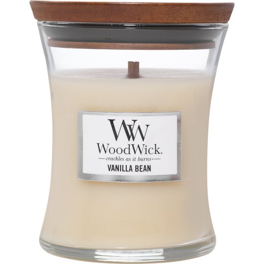 Vanilla Bean, WoodWick Tuoksukynttilät