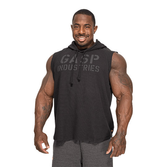 Thermal sl Hoodie, Washed Black
