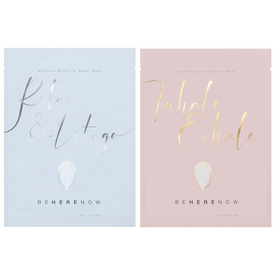 Sheet Mask Duo, Be Here Now Skincare Ihonhoito