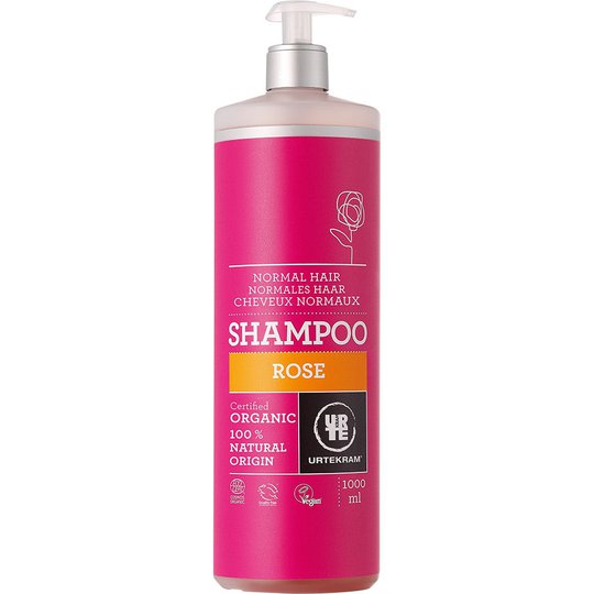Rose, 1000 ml Urtekram Shampoo