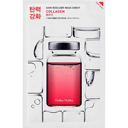 Holika Holika Skin Rescuer Mask Sheet - Collagen, Holika Holika Kasvonaamio
