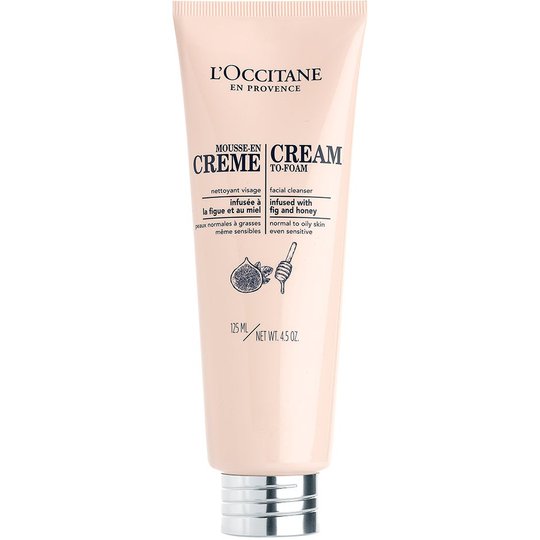 Cleansing Cream-to-foam, 125 ml L'Occitane Ihonpuhdistus