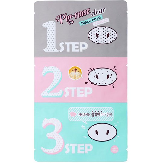 Holika Holika Pig Nose Clear Blackhead 3-Step Kit, Holika Holika K-Beauty