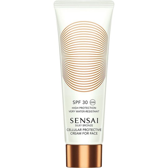 Silky Bronze Cellular Protective Cream For Face Spf30, Sensai Kasvojen aurinkotuotteet