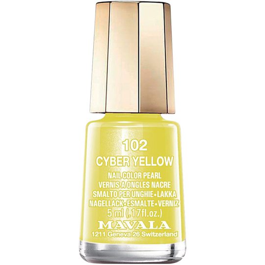 Mavala Nail Color Pearl, 102 Cyber Yellow, 5 ml Mavala Värilakat
