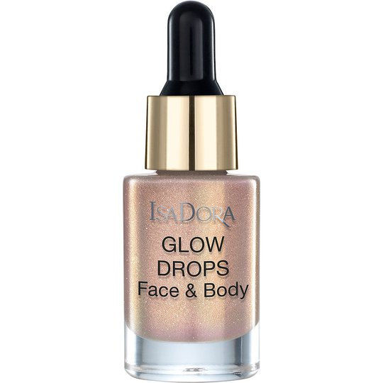 Glow Drops Face & Body Golden Edition, 15 ml IsaDora Highlighter