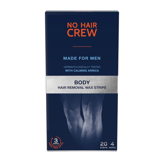 Body Hair Removal Wax Strips, No Hair Crew Vaha