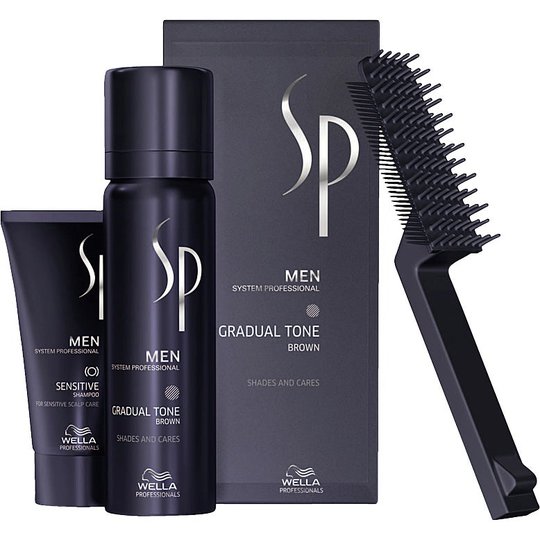Wella System Professional Men Gradual Tone Brown, 60 ml Wella Hiusvärit