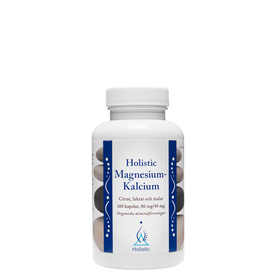 Magnesium-Kalsium, 80/40 mg (veg.) , 100 kapselia