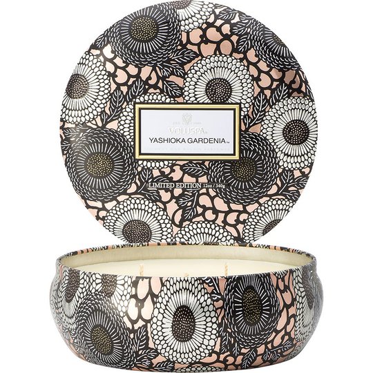 Yashioka Gardenia, 340 g Voluspa Tuoksukynttilät