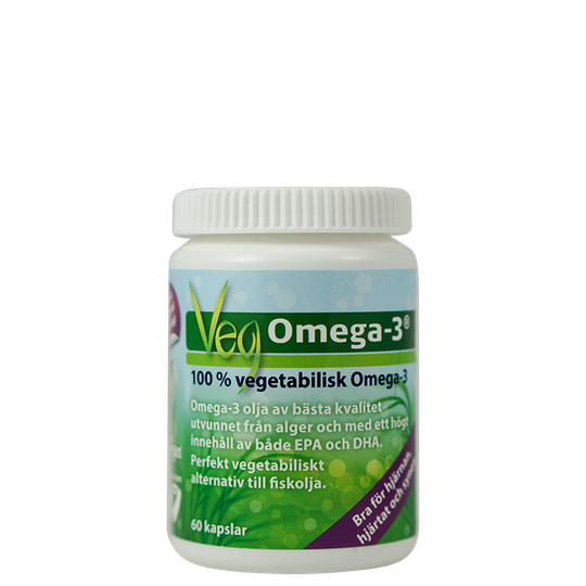 Vegetabilisk Omega-3, 60 caps