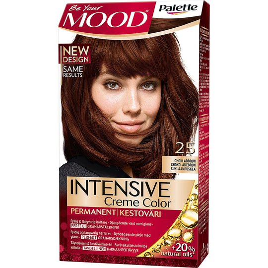 Mood Haircolor 25 Chocolate Brown, MOOD Hiusvärit