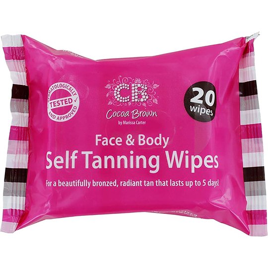 Cocoa Brown Self Tanning Wipes, Cocoa Brown Itseruskettavat